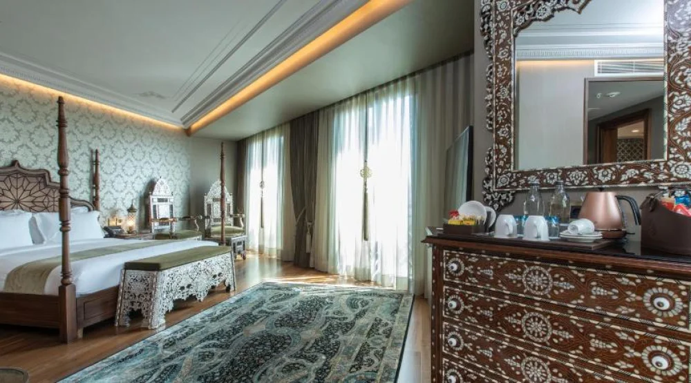 Corner Suite with Sea View at AJWA Sultanahmet