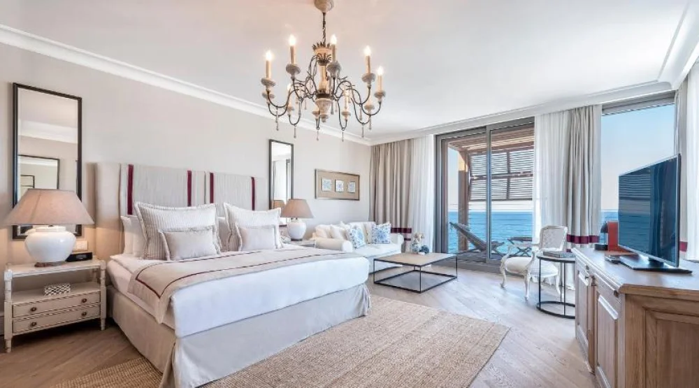 Deluxe Balcony Sea View Room at Allium Bodrum Resort & Spa