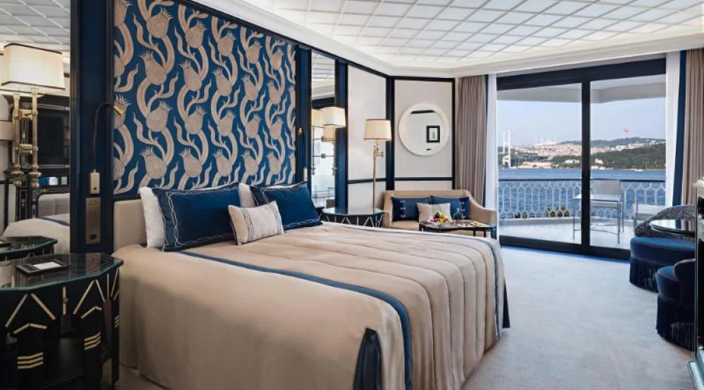 Ciragan Bosphorus View King Room at Ciragan Palace Kempinski Hotel
