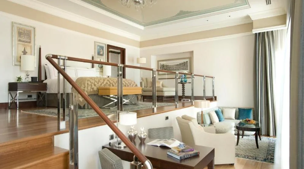 Bosphorus Palace Suite King Bed at Four Seasons At The Bosphorus