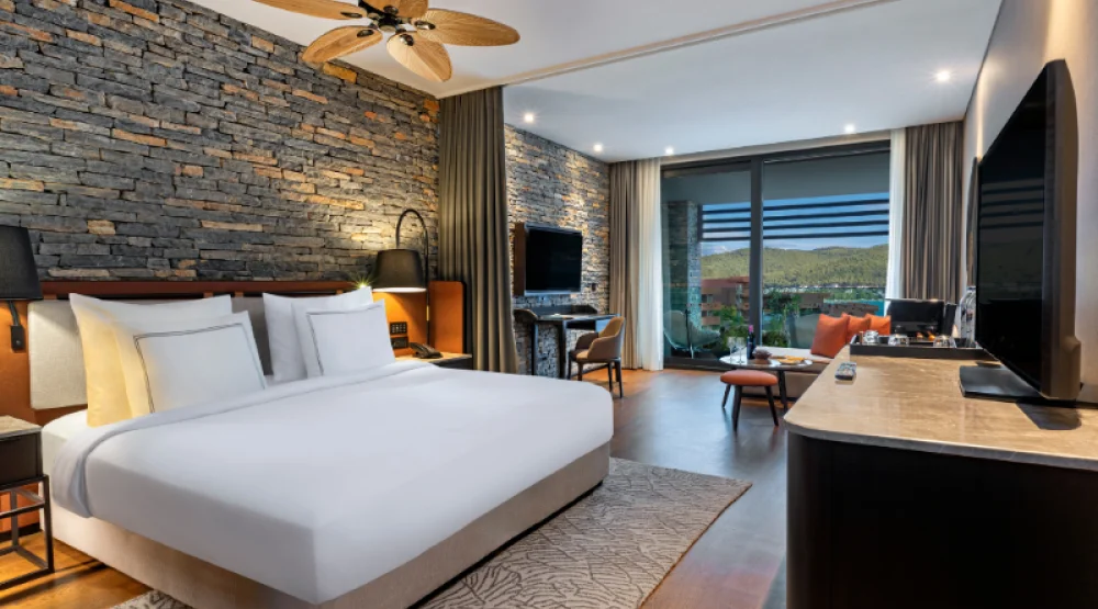 Deluxe Room Partly Sea View at Lujo Hotel Bodrum