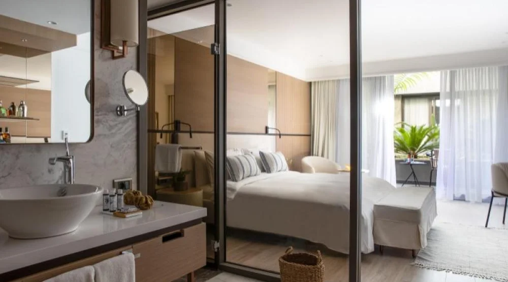 Deluxe Garden View Room at Mett Hotel Beach Resort Bodrum