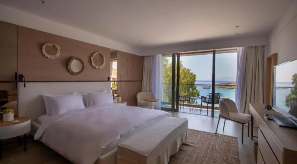 Deluxe Sea View at Mett Hotel Beach Resort Bodrum