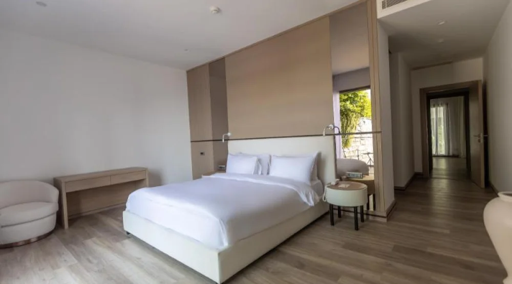 Deluxe Family Sea View Room at Mett Hotel Beach Resort Bodrum