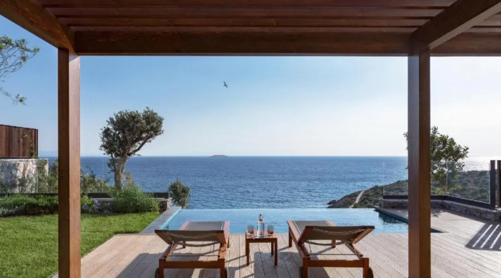 Ridge Room with Terrace and Pool at Six Senses Kaplankaya