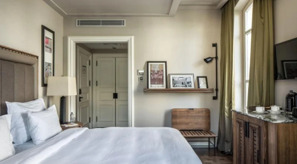 Superior King Room, Guest Room, One King, City View at The Bank Hotel Istanbul