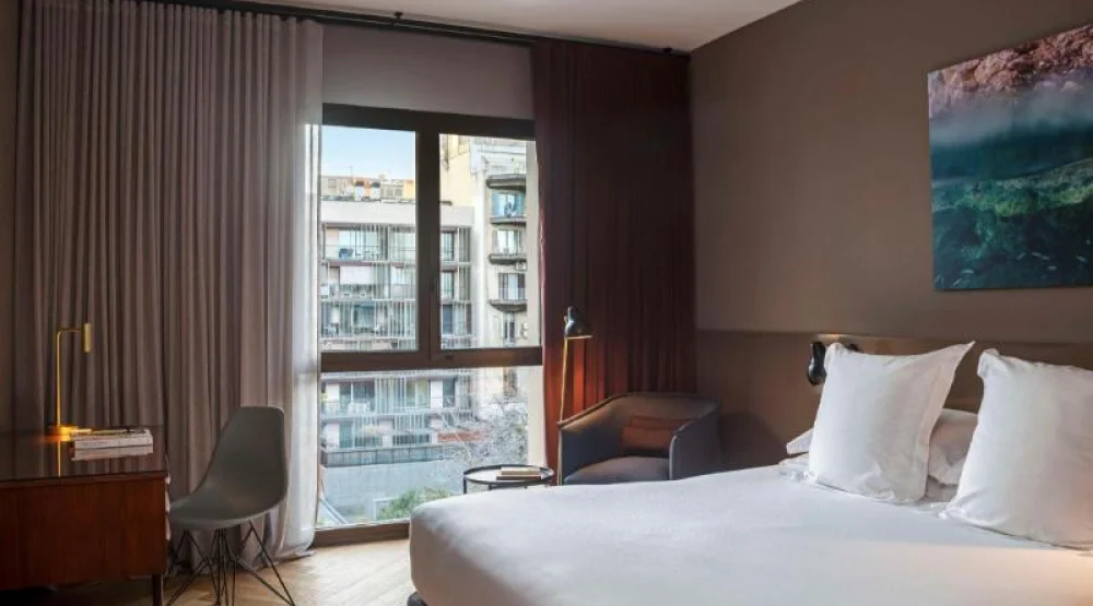King Collection Room with Pool View at Alexandra Barcelona Hotel Curio Collection by Hilton