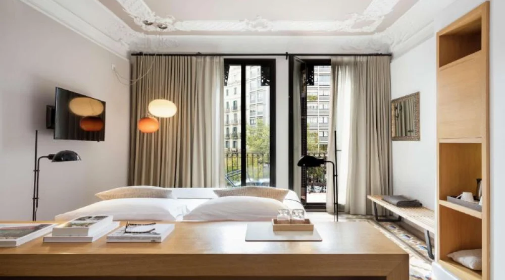 Modernist Premium King at Alexandra Barcelona Hotel Curio Collection by Hilton