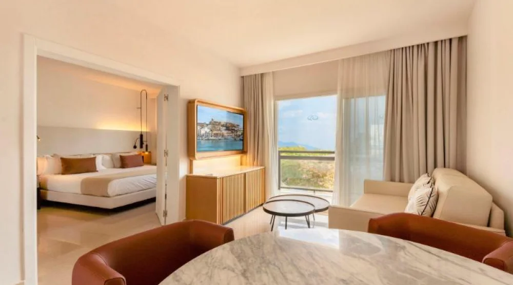 Superior Panoramic Sea View Suite For Five Adults and One Child at Grand Palladium Select Palace Ibiza