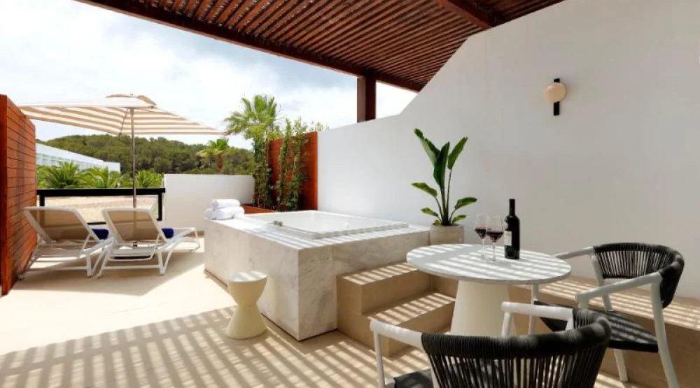 Junior Suite For Two Adults with Jacuzzi and Terrace at Grand Palladium Select Palace Ibiza