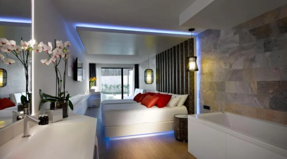 Studio Suite Silver For Two Adults and One Child at Hard Rock Hotel Ibiza