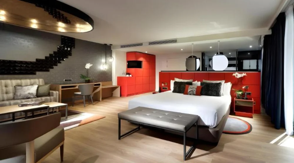 Silver Studio Suite For Two Adults and Two Children at Hard Rock Hotel Tenerife