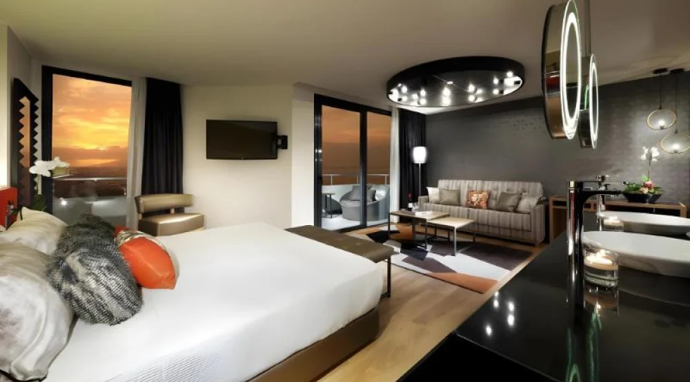Gold Studio Suite For Two Adults and Two Children at Hard Rock Hotel Tenerife