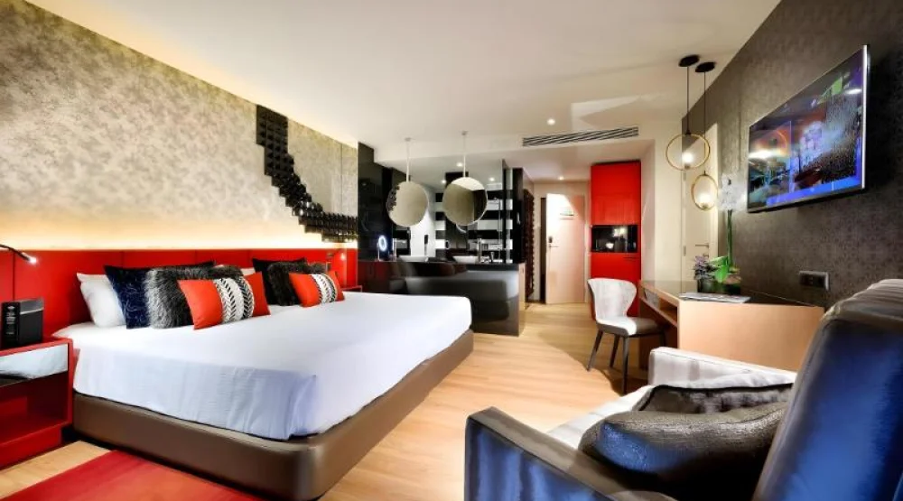Rock Royalty Deluxe Room For Two Adults and One Child at Hard Rock Hotel Tenerife