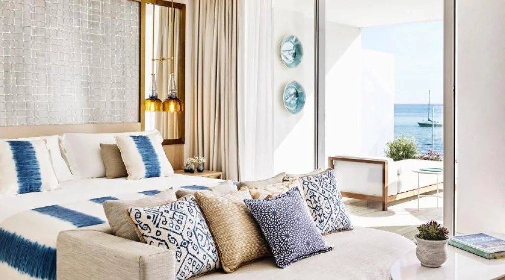 Panoramic Junior Suite with Sea View at Nobu Hotel Ibiza Bay