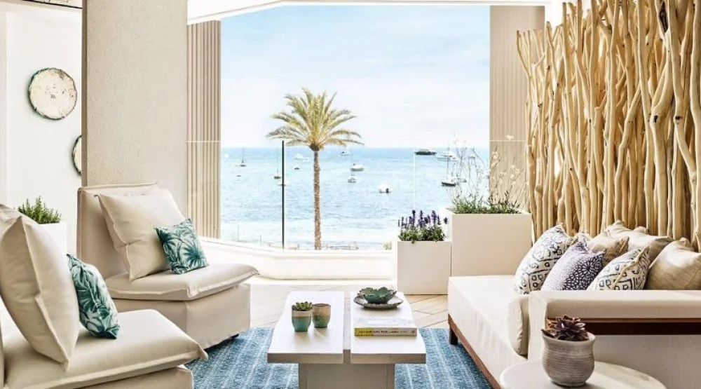 One Bedroom Suite with Sea View at Nobu Hotel Ibiza Bay