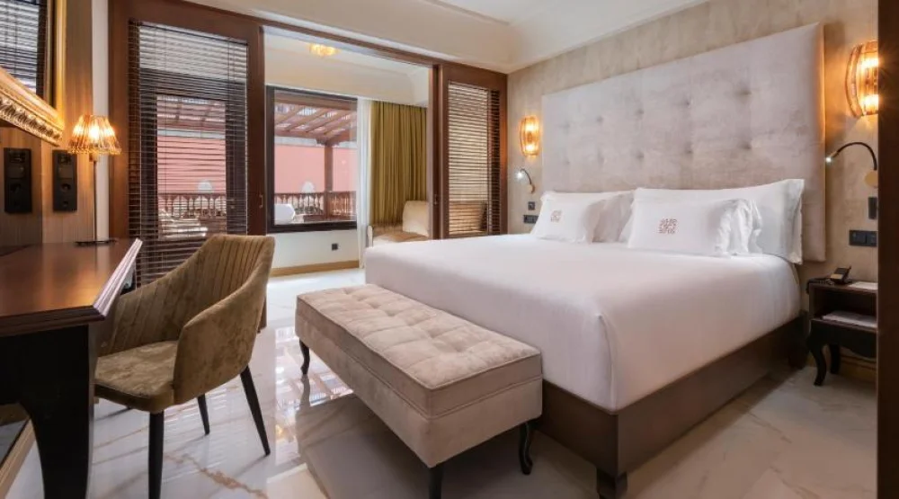 Deluxe Family Room (2 Adults + One Child) at Santa Catalina A Royal Hideaway Hotel