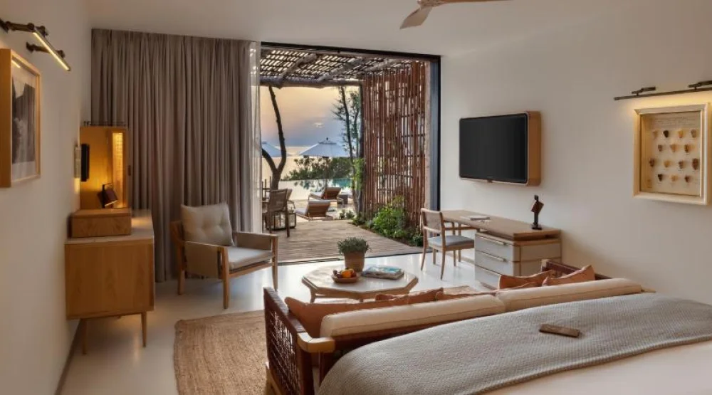 Junior Suite with Sea View at Six Senses Ibiza