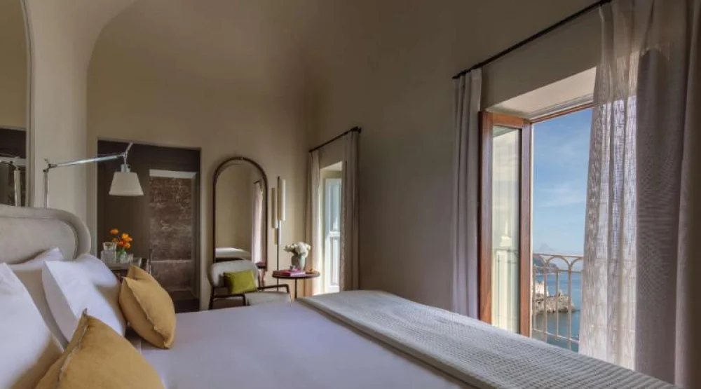 Premium Sea View Room with Balcony at Anantara Grand Hotel Convento Di Amalfi
