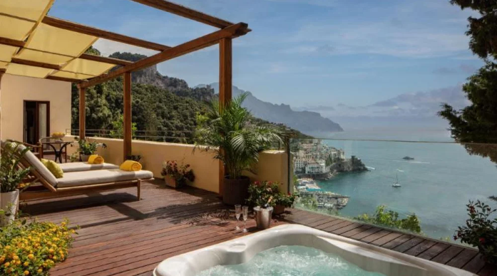 Suite Dell Eremita Terrace and Jacuzzi at Anantara Grand Hotel Convento Di Amalfi