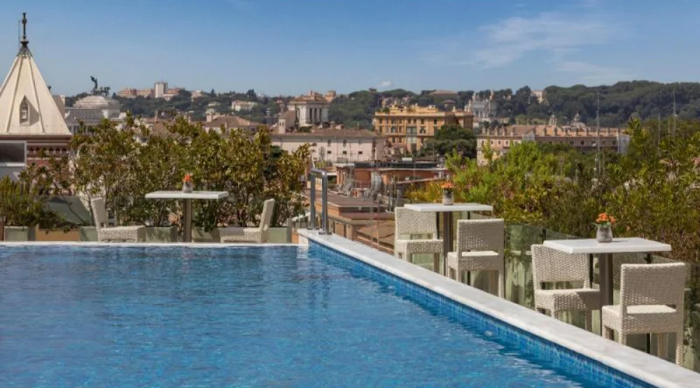 Junior Suite Piazza View with Balcony at Anantara Palazzo Naiadi