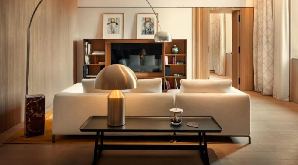 Deluxe Suite, One Bedroom Suite, One King, City View at Bvlgari Hotel Roma