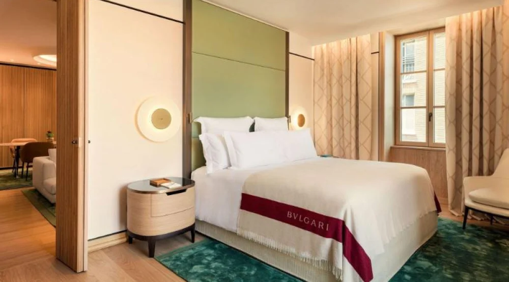 Premium Suite, One Bedroom Suite, One King, City View, Terrace at Bvlgari Hotel Roma