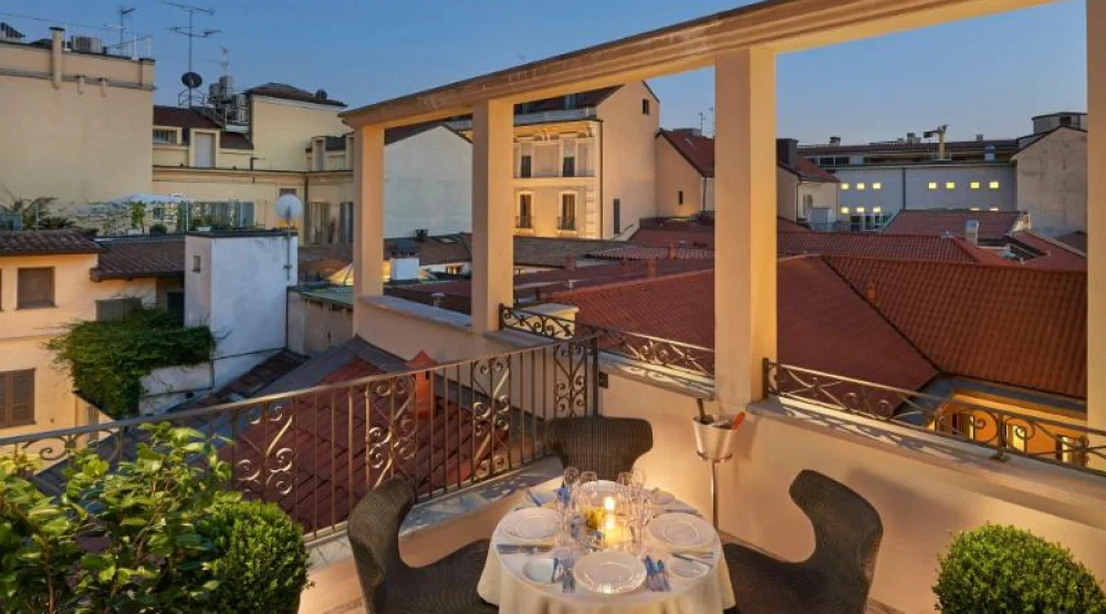 Junior Terrace Suite at Mandarin Oriental Milan