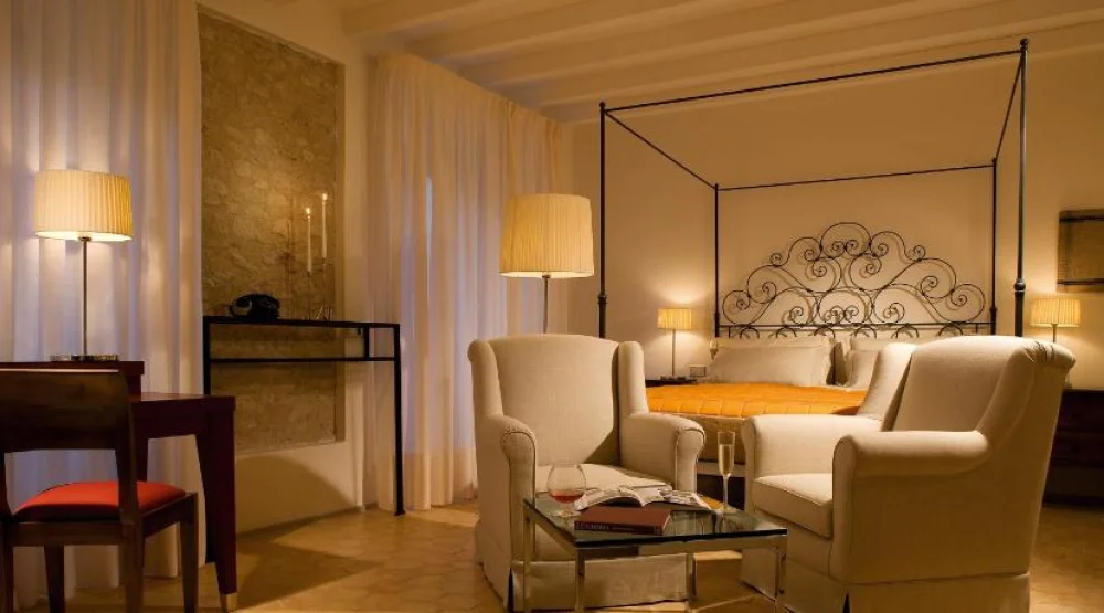 Deluxe Room at Relais & Chateaux Palazzo Seneca