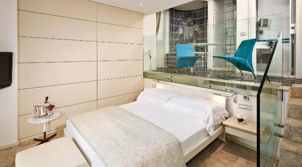 Capri Suite with Rooftop Sea View at Villa Blu Capri Hotel