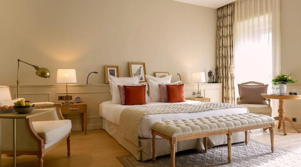 Premier Room Garden Level at Hotel Chais Monnet & Spa