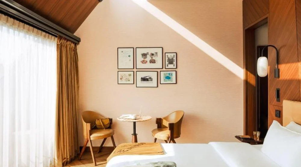Deluxe Double Room with Terrace at Hotel Madame Reve