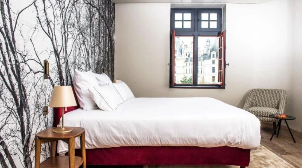 Junior Suite Garden View at Relais de Chambord