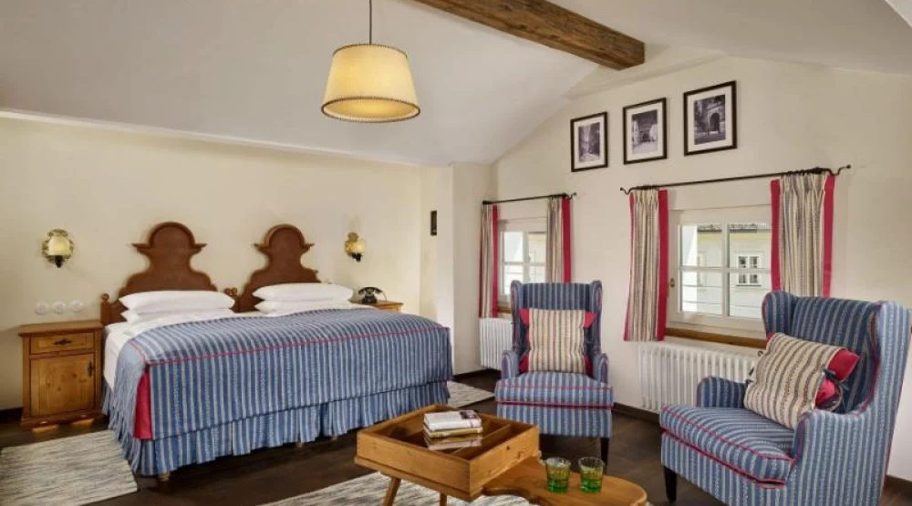 Junior Suite, One King at Hotel Goldener Hirsch