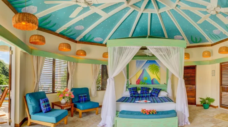 Superior Hillside Room at Anse Chastanet