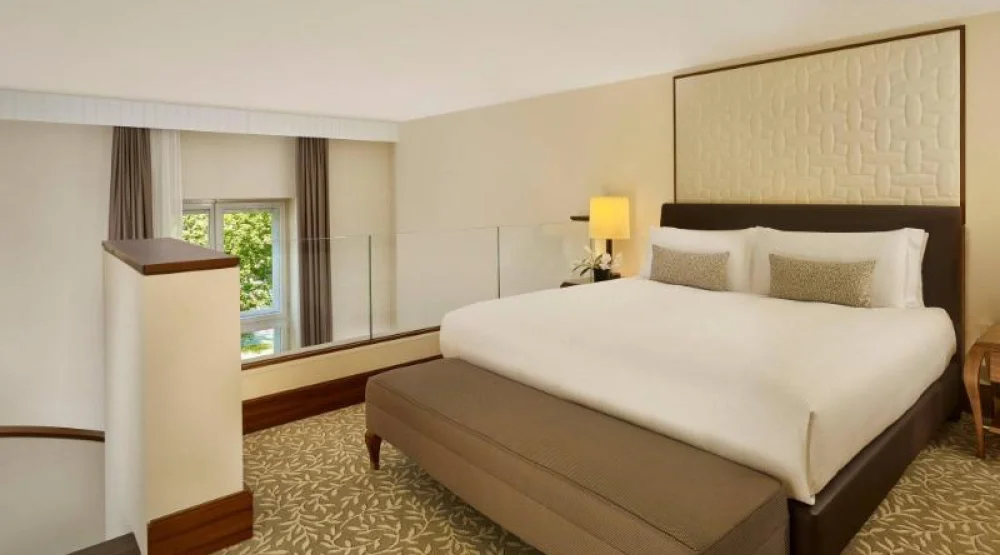 Duplex Suite, Bi-level Suite, One King, Ring Boulevard View at The Ritz-Carlton Vienna