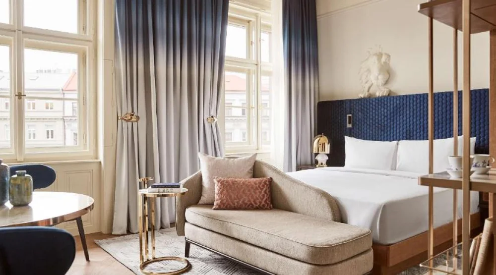 Deluxe King Room with Balcony at Andaz Prague