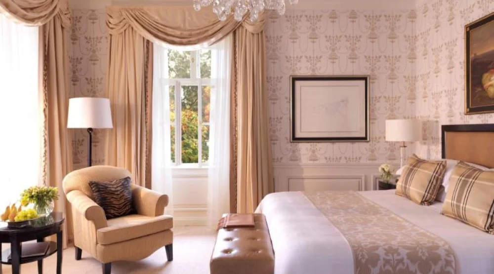 Premier River Room with King Bed at Four Seasons Hotel Prague