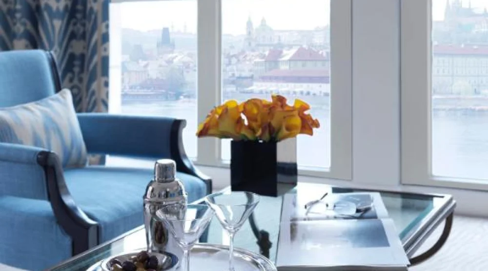 River Suite with King Bed at Four Seasons Hotel Prague