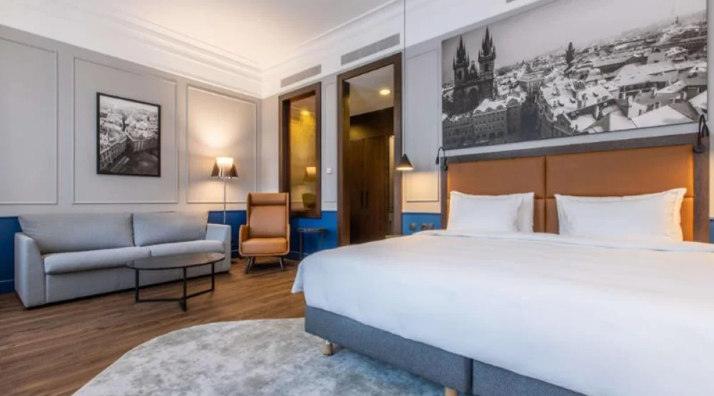 Junior Suite at Radisson Blu Hotel Prague