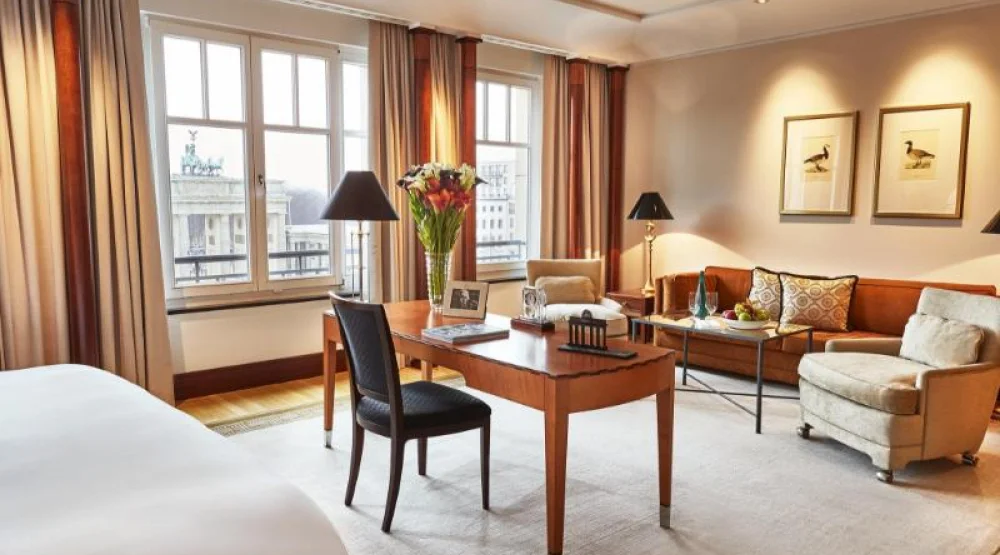 Junior Suite Brandenburg Gate at Hotel Adlon Kempinski Berlin