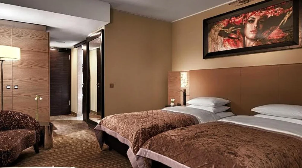 Two Twin Beds at Hyatt Regency Dusseldorf