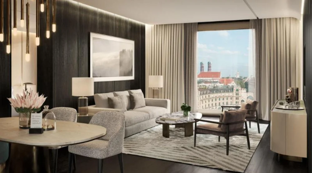 Panorama Suite, One Bedroom Suite, One King, City View at Koenigshof a Luxury Collection Hotel Munich