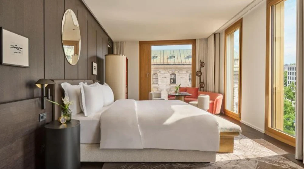 Terrace Suite, One Bedroom Suite, One King, City View, Terrace at Koenigshof a Luxury Collection Hotel Munich