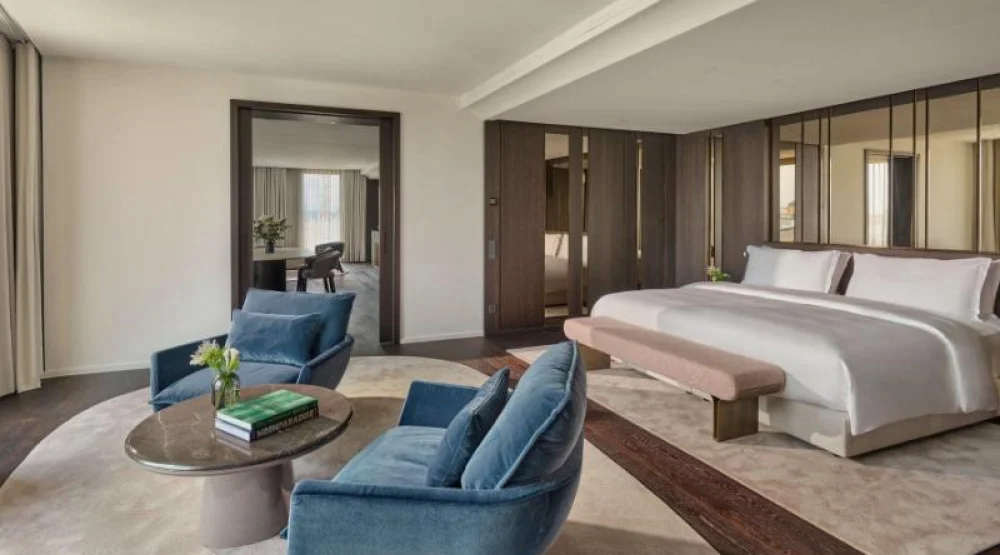 One Bedroom Presidential Suite, One King, City View at Koenigshof a Luxury Collection Hotel Munich