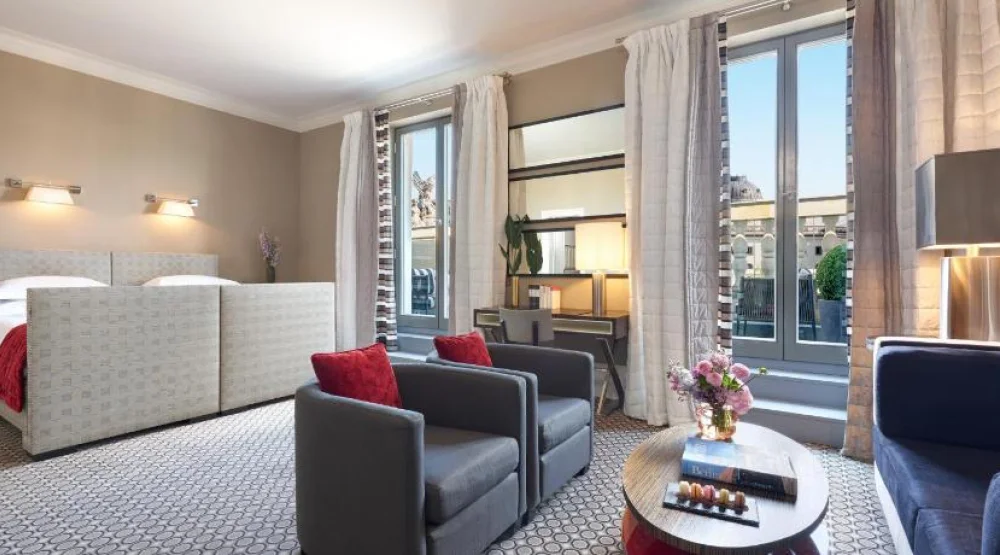 Bebelplatz Balcony Junior Suite at Rocco Forte Hotel de Rome