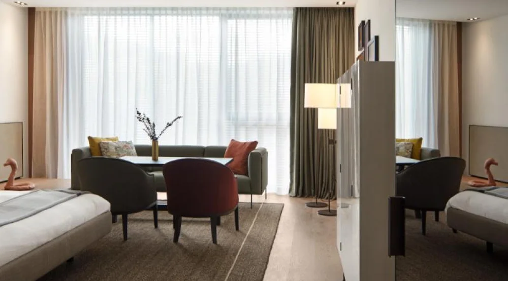 Junior Suite, One Bedroom Junior Suite, One King at Roomers Baden-Baden Autograph Collection
