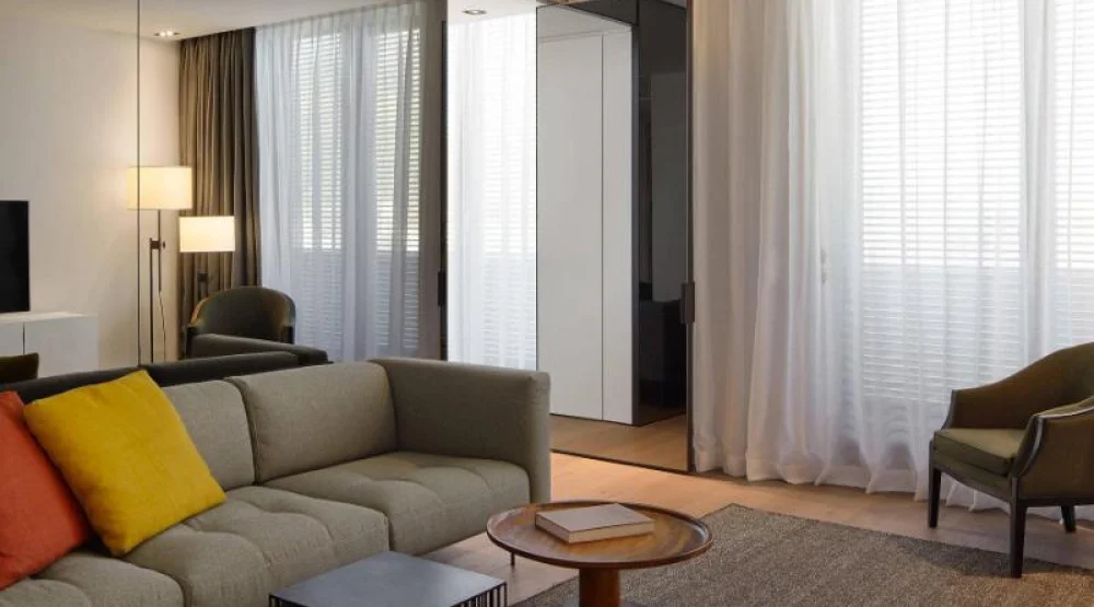 Select Suite, One Bedroom Suite, One King, Corner Room at Roomers Baden-Baden Autograph Collection