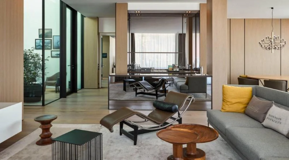 Roomers Suite, One Bedroom Suite, One King, High Floor, Balcony at Roomers Baden-Baden Autograph Collection