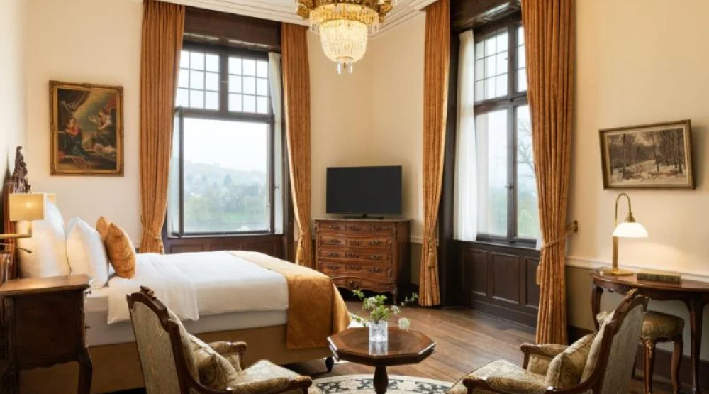 Moselle View Guest Room, Deluxe Guest Room, One King, River View, Castle at Schloss Lieser Autograph Collection